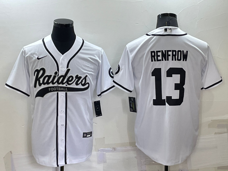 Men's Las Vegas Raiders Hunter Renfrow #13 White Jersey Joint Edition